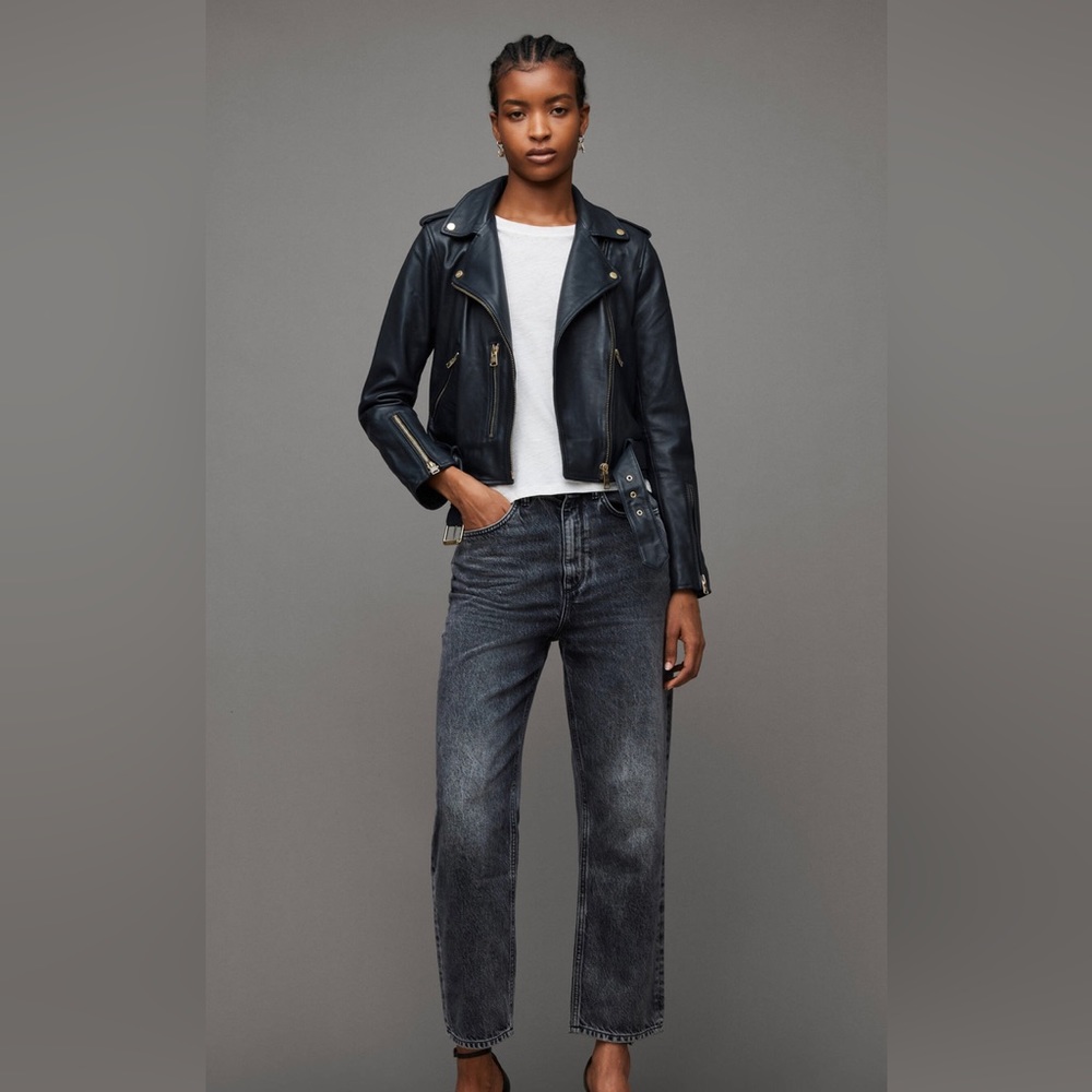 All Saints Leather Jacket